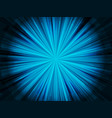 abstract blue light rays background vector image