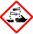 new safety symbol vector image vector image