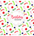 watercolor happy birthday background vector image