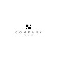 logo on which abstract image vector image