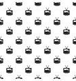 soccer match on tv pattern vector image