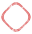 thin stamp grunge2 1 00 vector image vector image