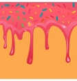 doughnut glaze seamless vector image