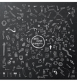 hand drawn elements vector image vector image