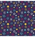 seamless pattern with stars vector image