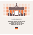 berlin vector image vector image
