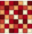 3d square mosaic abstract colorful background vector image