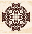 celtic national cross vector image
