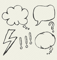 speech bubble vector image vector image