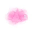 light pink watercolor texture background vector image vector image