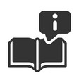 user info icon vector image vector image
