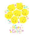 chicks vector image vector image