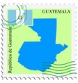 mail to-from guatemala vector image