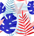 pretty painted flowers background vector image vector image