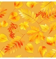 swatch ready detailed seamless wet leaves vector image