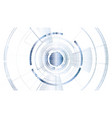 abstract technological security save background vector image