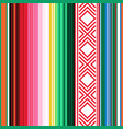 mexican seamless pattern striped texture vector image