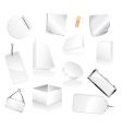 boxes and tags vector image vector image