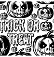 festive background with a scary pumpkin vector image