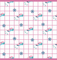 sport child seamless pattern background vector image