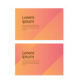 wallpaper background template design vector image vector image