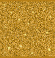 beautiful glitter festive seamless gold texture vector image vector image
