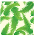 palm leaf pattern vector image
