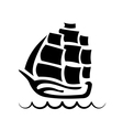 ship vector image