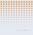 halftone star on the gray background vector image