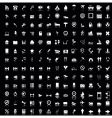 web icons set vector image