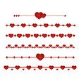 set border wedding vector image