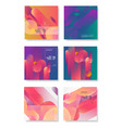 minimal geometric background gradient shapes vector image