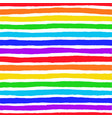 irregular striped rainbow pattern vector image