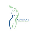 modern beauty salon and spa logo vector image