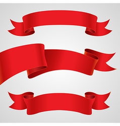 Ribbons set outline Royalty Free Vector Image - VectorStock