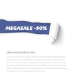 torn paper template for sale promo and advertising vector image