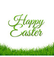happy easter banner vector image