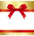 ribbon frame vector image vector image