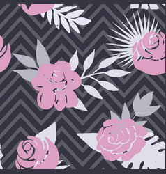 Beautiful seamless floral pattern Royalty Free Vector Image