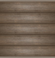 dark brown wooden planks texture vector image