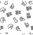 canoeing seamless pattern vector image vector image