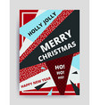 merry year design vector image vector image
