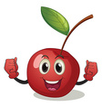 cherry vector image vector image