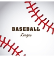 baseball design vector image