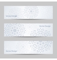 set of horizontal banners vector image