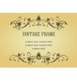 vintage frame vector image