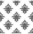 retro floral seamless pattern with elegance vector image