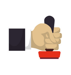 Rubber stamp print Royalty Free Vector Image - VectorStock