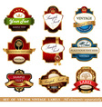 labels vector image vector image