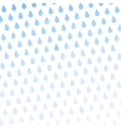 rain drops pattern vector image vector image
